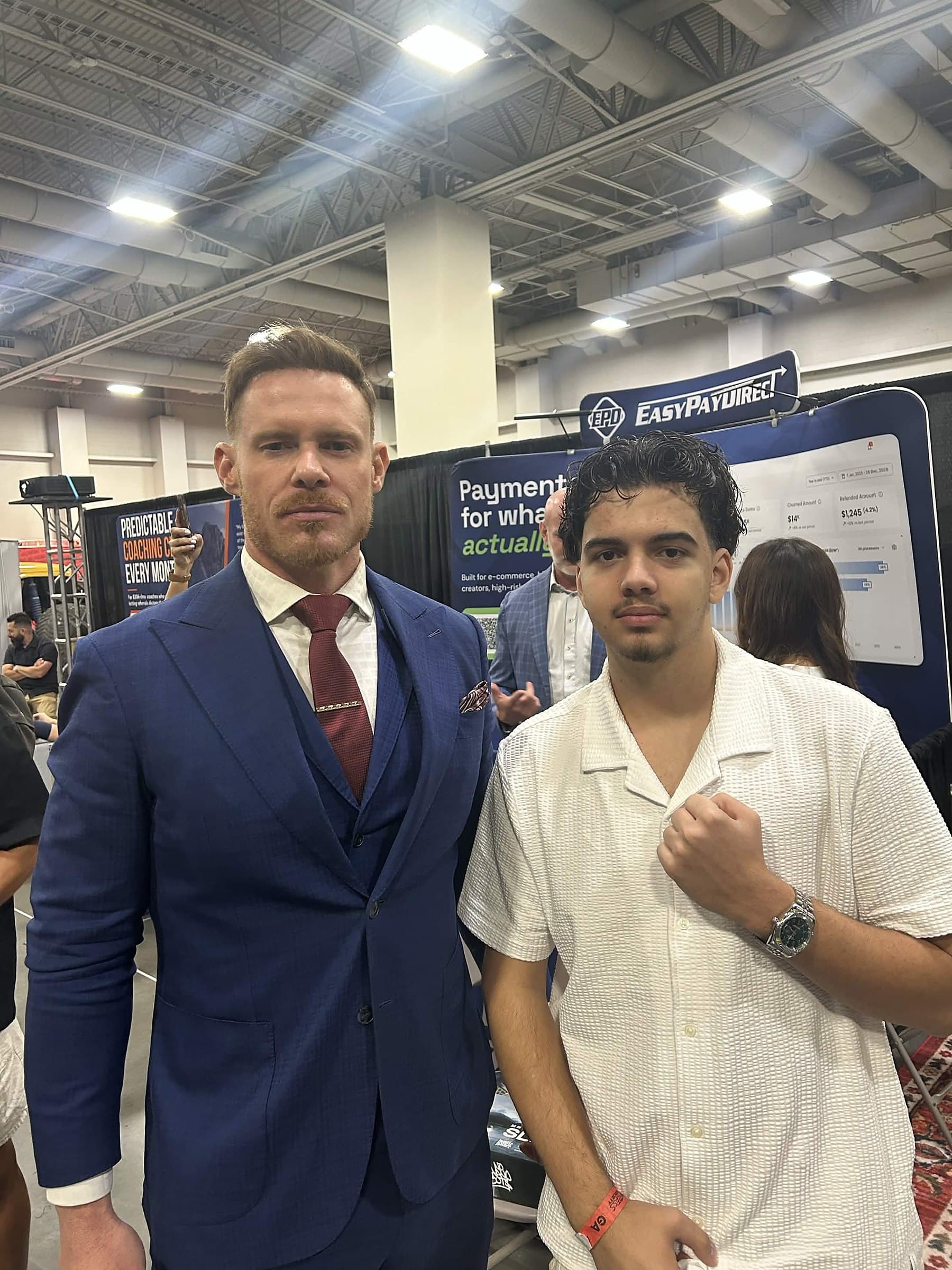 Noa Assaf at a business conference